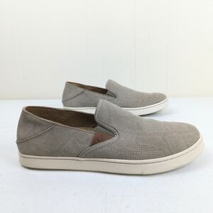 Olukai Pehuea Women Leather Slip On Sneakers Size 9